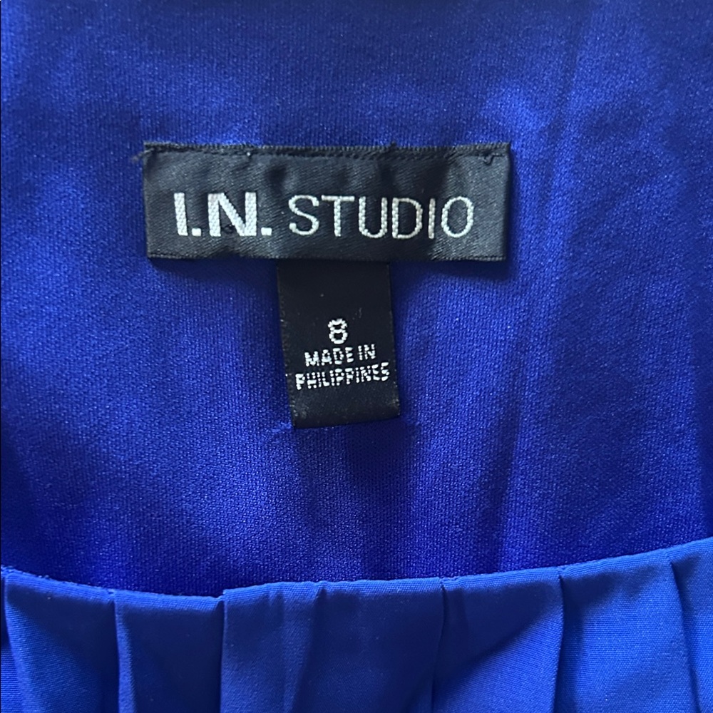 I.N. Studio Royal Blue Garment View 2